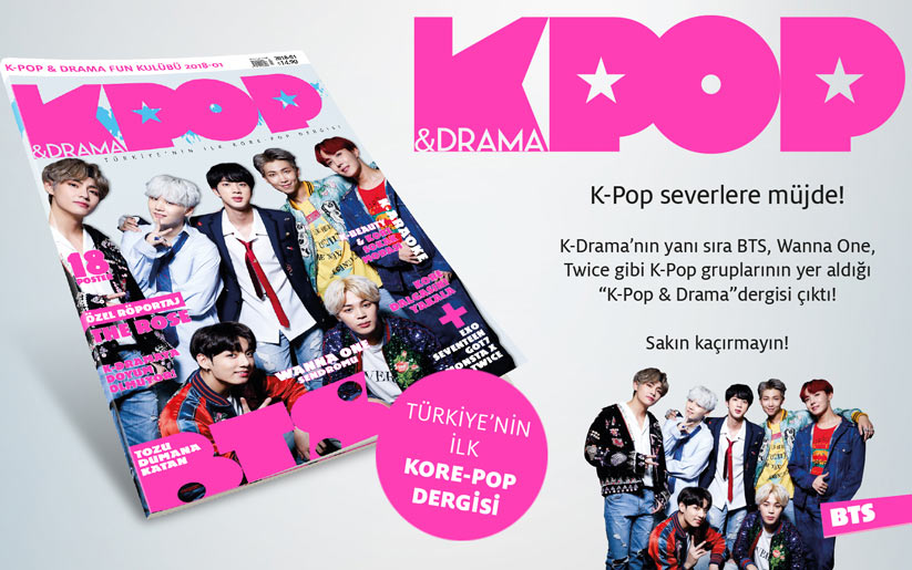 k-pop drama dergisi tüm bayiilerde