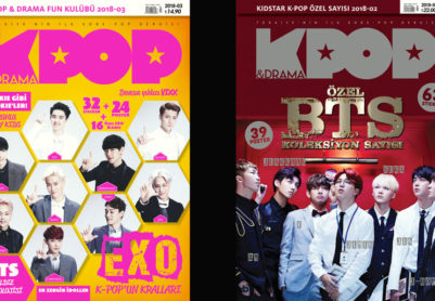K-Pop & Drama Dergisi'nin üçüncü sayısının içerikleri
